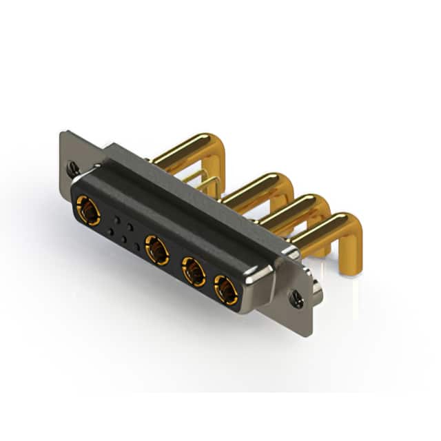 630-9W4-250-4NA CONN D-SUB RCPT 9POS R/A SLDR