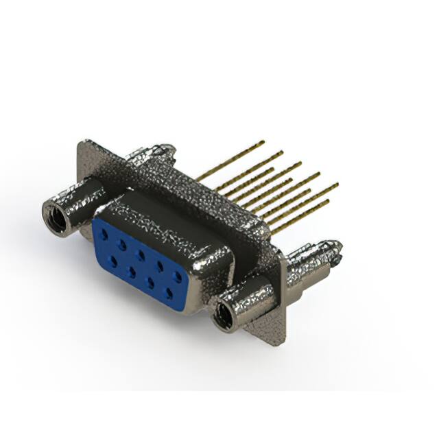 628-M09-323-LT6 CONN D-SUB RCPT 9POS VERT SLDR