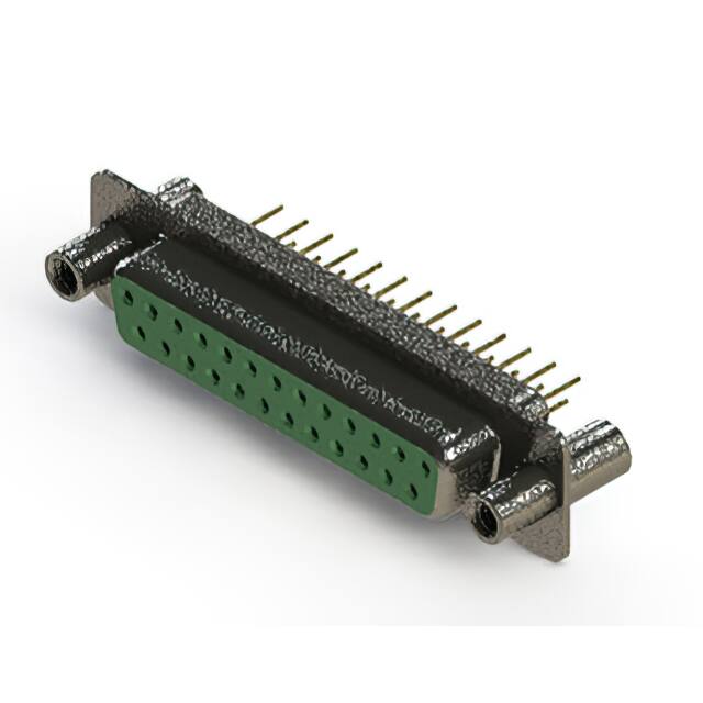 628-M25-321-GT4 628M SERIES VERTICAL D-SUB RECEP