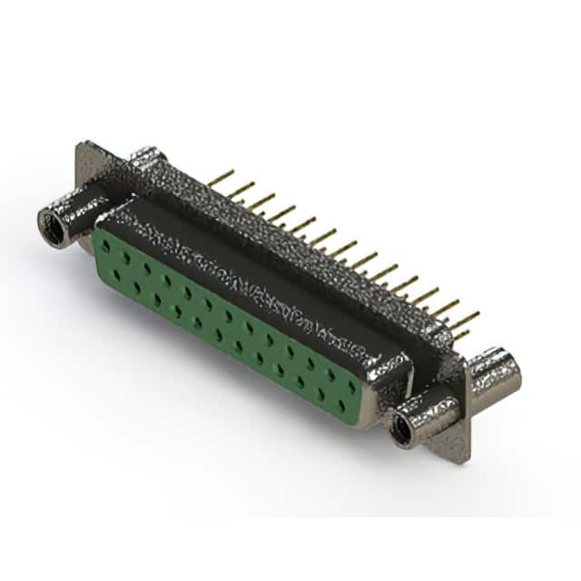 628-M25-321-GN4 628M SERIES VERTICAL D-SUB RECEP