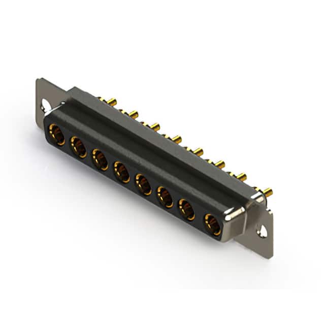 628-8W8-224-1N1 CONN D-SUB RCPT 8POS VERT SLDR
