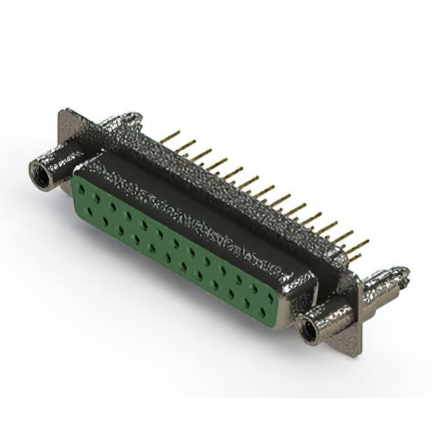 628-M25-321-GT6 628M SERIES VERTICAL D-SUB RECEP