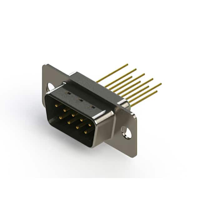 627-M09-623-GN1 CONN D-SUB PLUG 9POS VERT SLDR