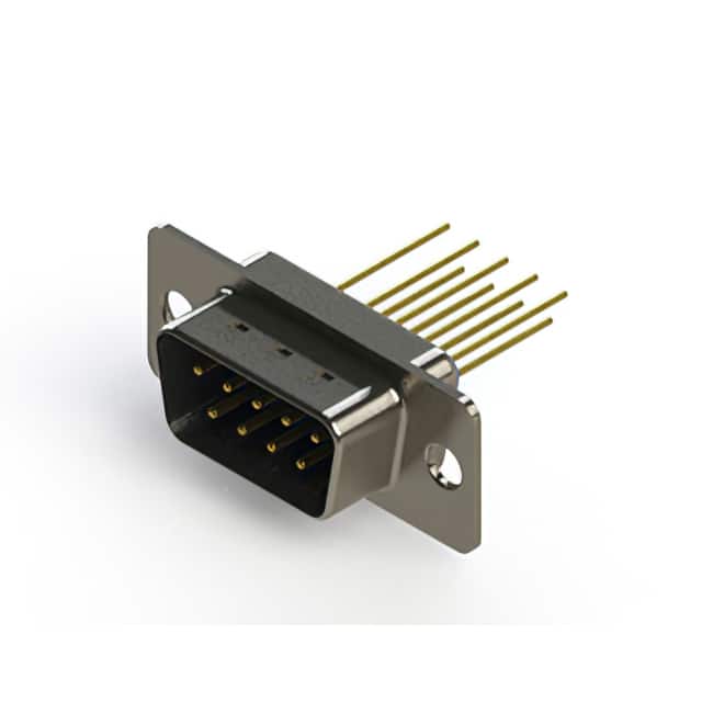627-M09-623-LT1 CONN D-SUB PLUG 9POS VERT SLDR