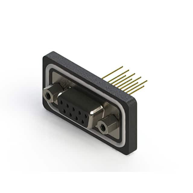 628-W09-221-012 CONN D-SUB RCPT 9POS VERT SLDR