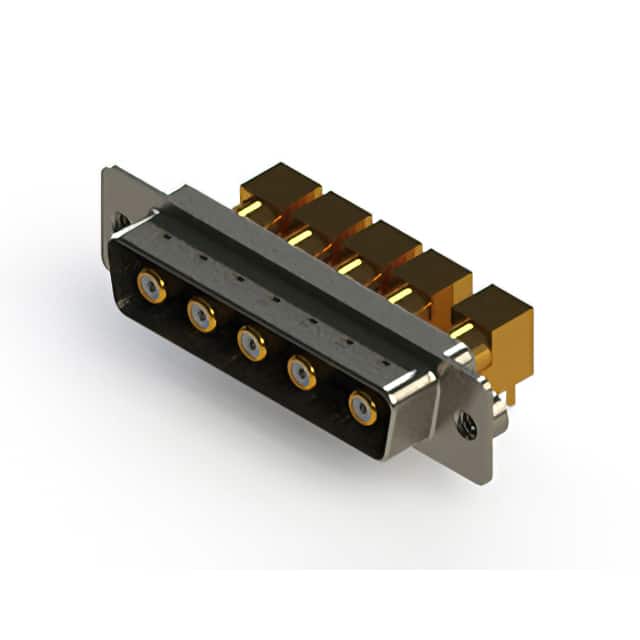 629-5W5-240-5N2 CONN D-SUB PLUG 5POS R/A SLDR