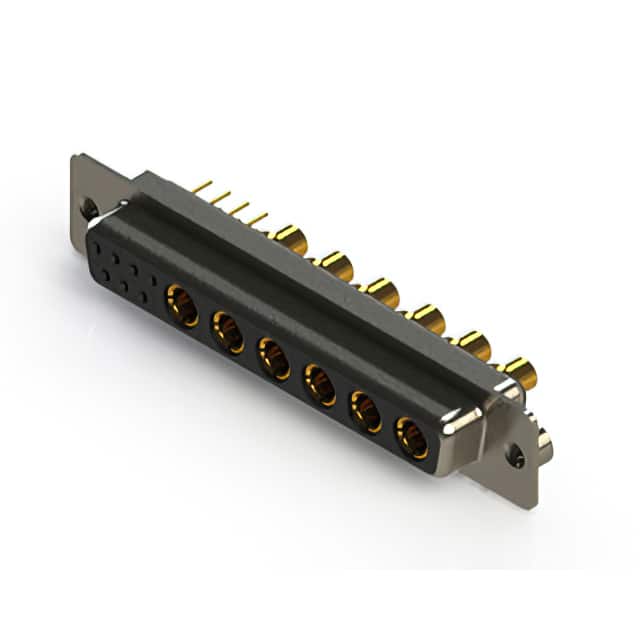 628-13W6224-4NA CONN D-SUB RCPT 13POS VERT SLDR