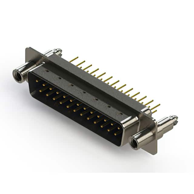 627-M25-320-LT6 627M SERIES VERTICAL D-SUB PLUG