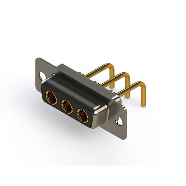 630-3W3-650-1N1 CONN D-SUB RCPT 3POS R/A SLDR