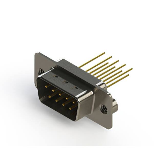 627-M09-623-WN2 CONN D-SUB PLUG 9POS VERT SLDR