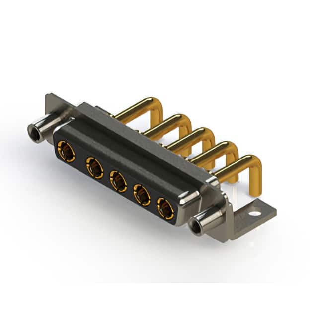 630-5W5-250-2N6 CONN D-SUB RCPT 5POS R/A SLDR