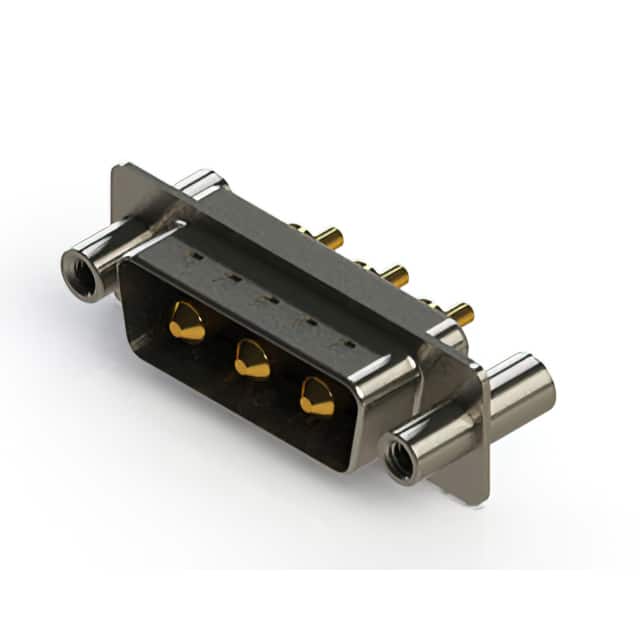 627-3W3-624-1TC CONN D-SUB PLUG 3P PNL MNT SLDR