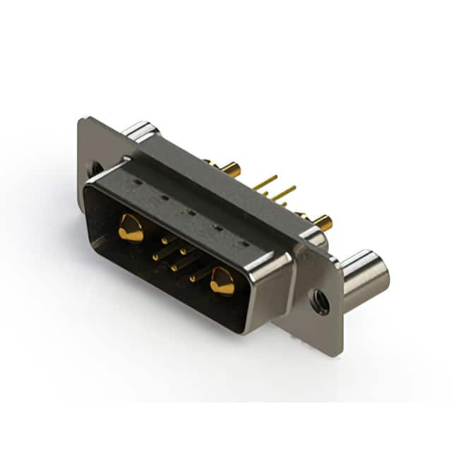 627-7W2-624-1NB CONN D-SUB PLUG 7P PNL MNT SLDR