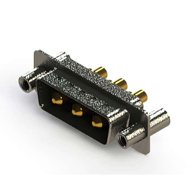 627-3W3-624-3TC CONN D-SUB PLUG 3P PNL MNT SLDR