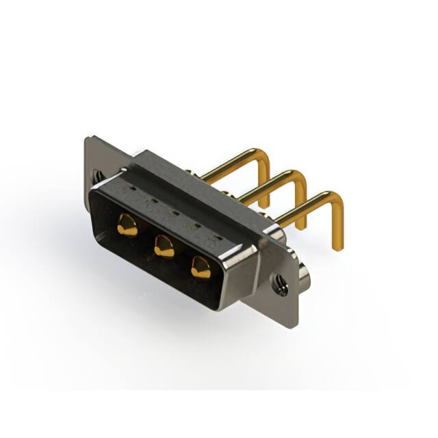 629-3W3-650-1NA CONN D-SUB PLUG 3POS R/A SLDR