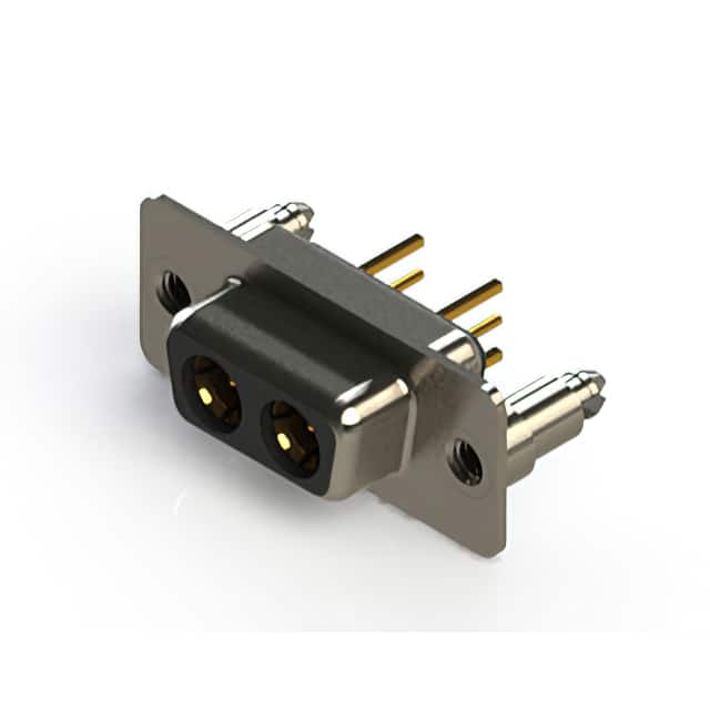 628-2W2-624-7T5 CONN D-SUB RCPT 2POS VERT SLDR