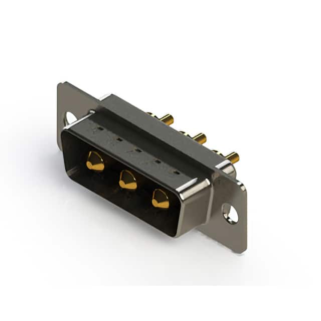 627-3W3-624-1N1 CONN D-SUB PLUG 3POS VERT SLDR