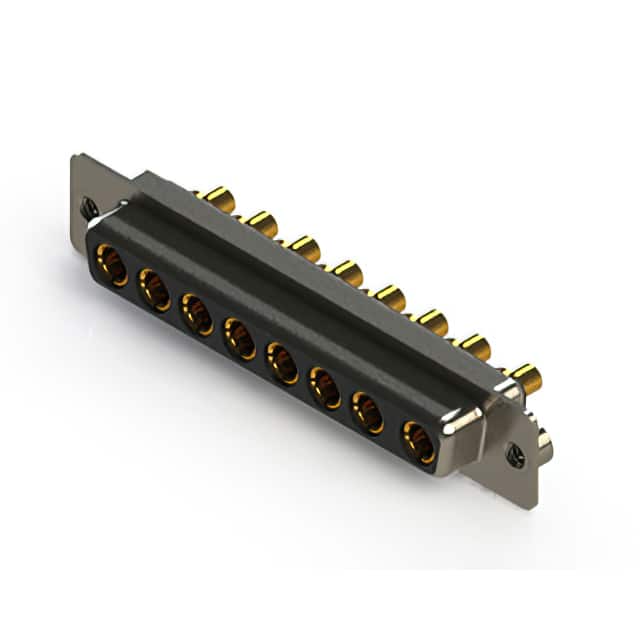 628-8W8-224-3T2 CONN D-SUB RCPT 8POS VERT SLDR