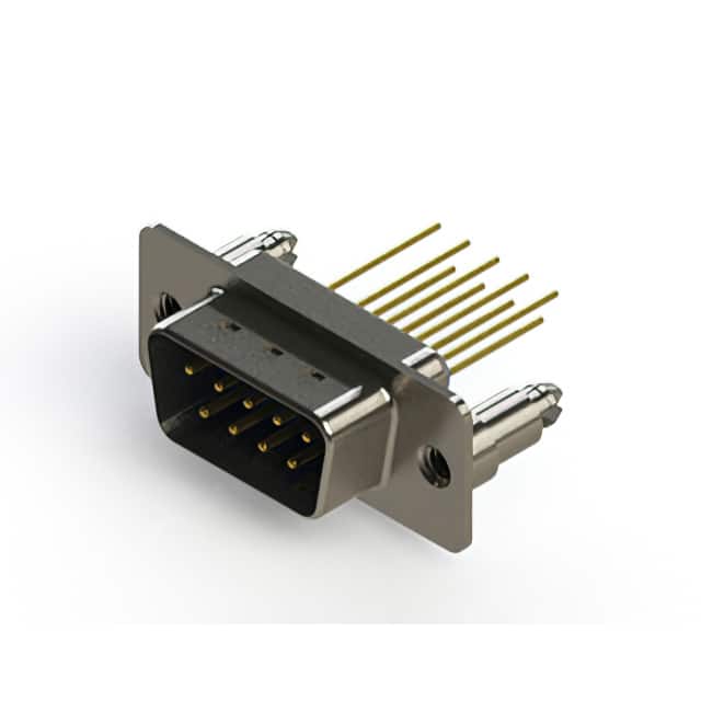 627-M09-623-LT5 CONN D-SUB PLUG 9POS VERT SLDR