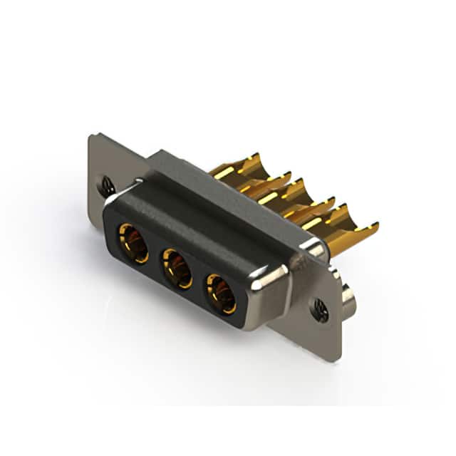 628-3W3-622-4TA CONN D-SUB RCPT 3POS SLDR CUP
