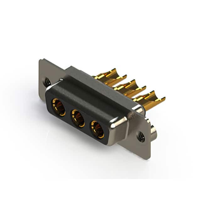 628-3W3-622-3TA CONN D-SUB RCPT 3POS SLDR CUP