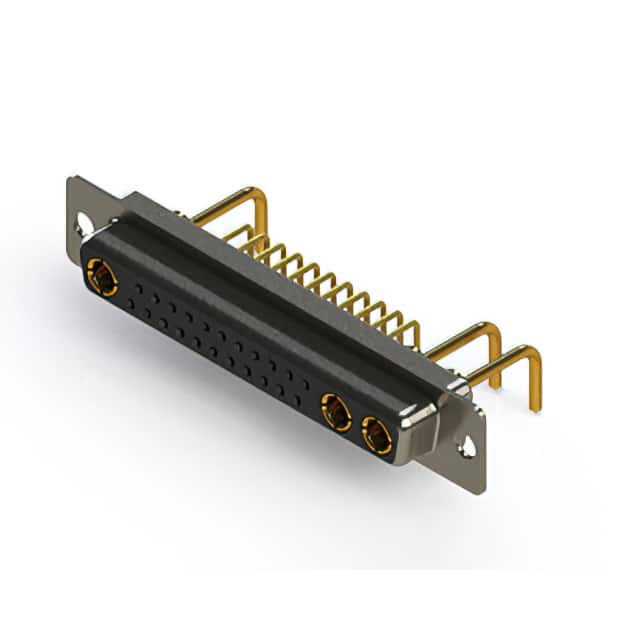 630-25W3250-1N1 CONN D-SUB RCPT 25POS R/A SLDR