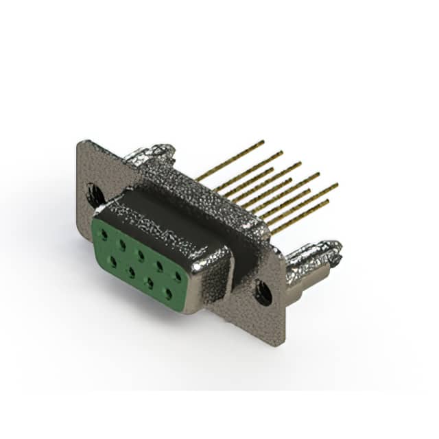 628-M09-623-GN5 CONN D-SUB RCPT 9POS VERT SLDR