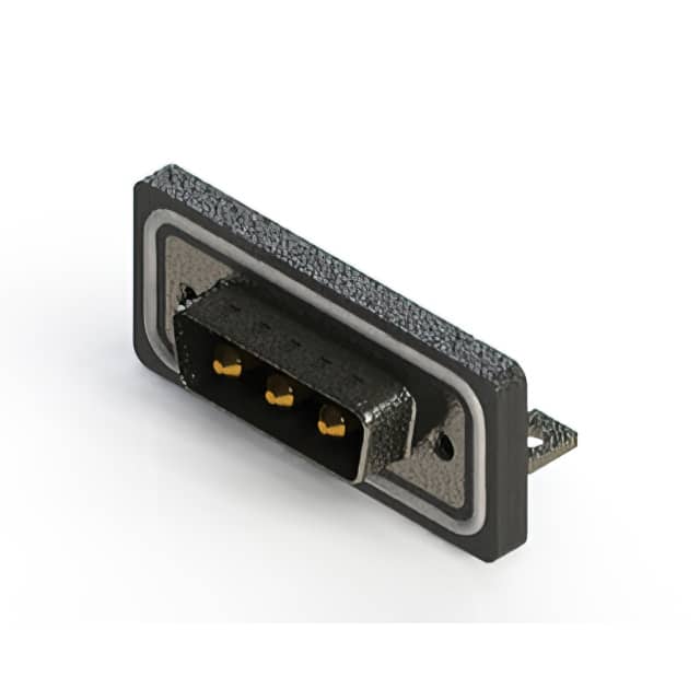 629W3W3-240-3N4 CONN D-SUB PLUG 3POS R/A SLDR