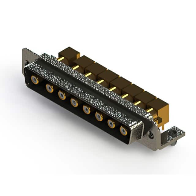 629-8W8-240-5T3 CONN D-SUB PLUG 8POS R/A SLDR