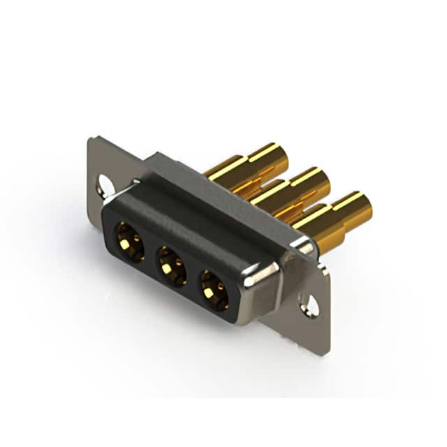 628-3W3-622-5T1 CONN D-SUB RCPT 3POS SLDR CUP