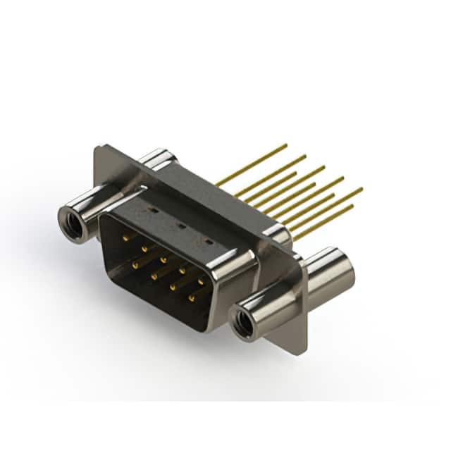 627-M09-623-WN4 CONN D-SUB PLUG 9POS VERT SLDR