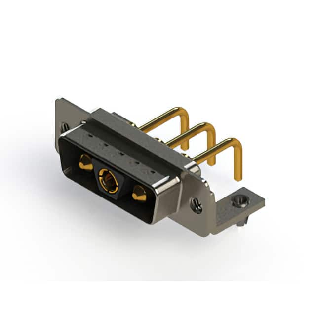 629-3WK3650-1NB CONN D-SUB PLUG 3POS R/A SLDR