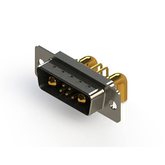 629-7W2-640-4N1 CONN D-SUB PLUG 7POS R/A SLDR