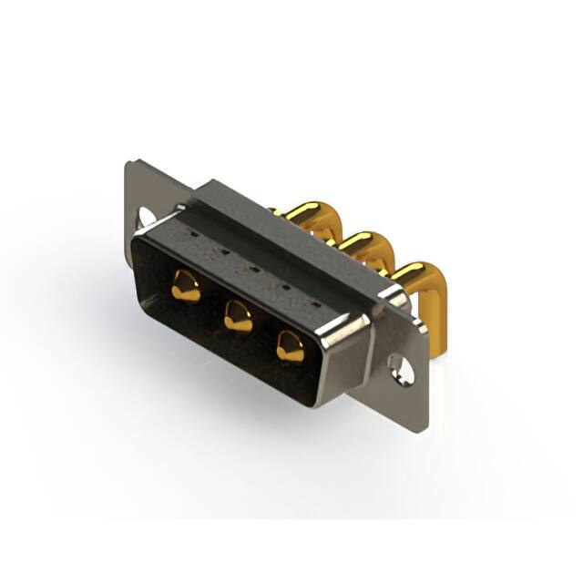 629-3W3-640-2N1 CONN D-SUB PLUG 3POS R/A SLDR