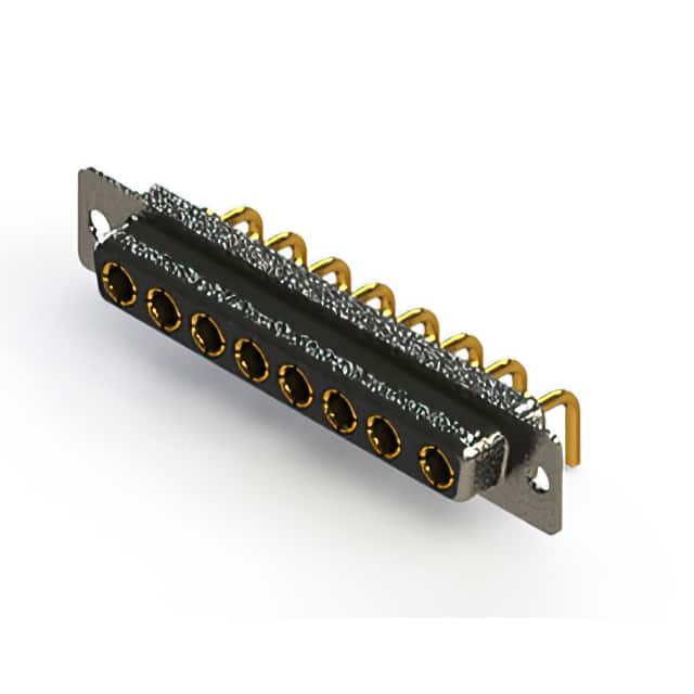 630-8W8-240-1N1 CONN D-SUB RCPT 8POS R/A SLDR