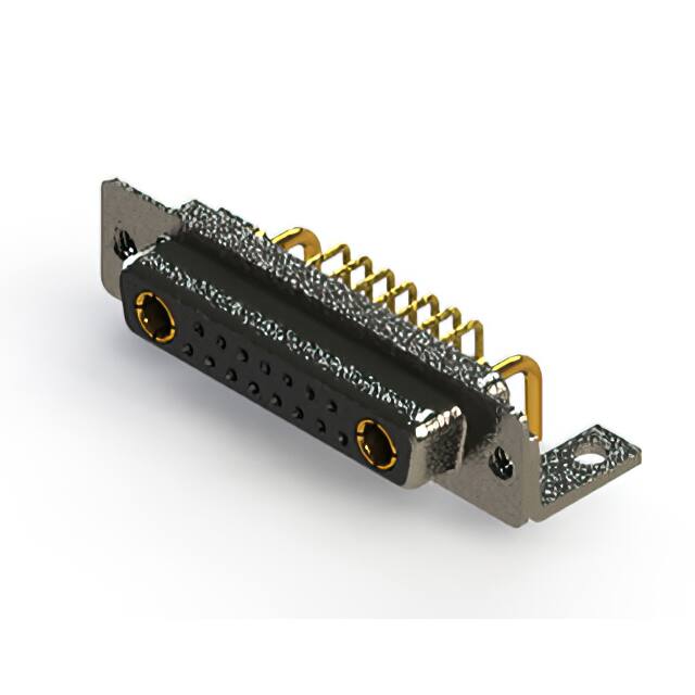 630-17W2640-1TC CONN D-SUB RCPT 17POS R/A SLDR