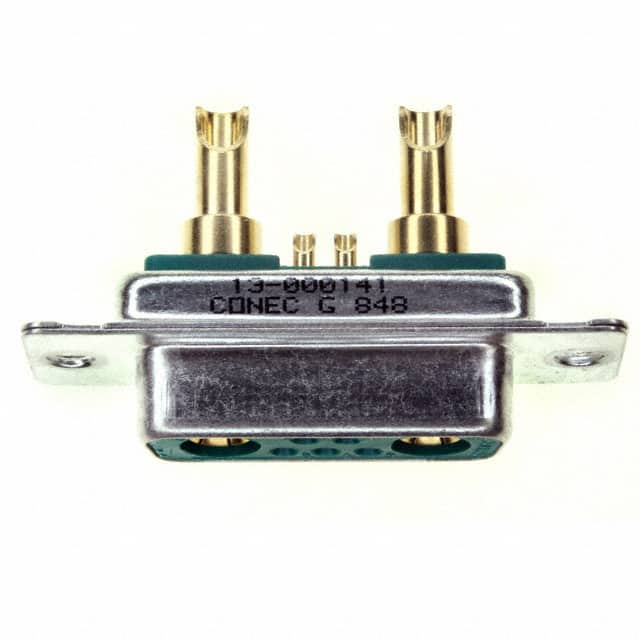 13-000141 CONN D-SUB RCPT 7POS SLDR CUP