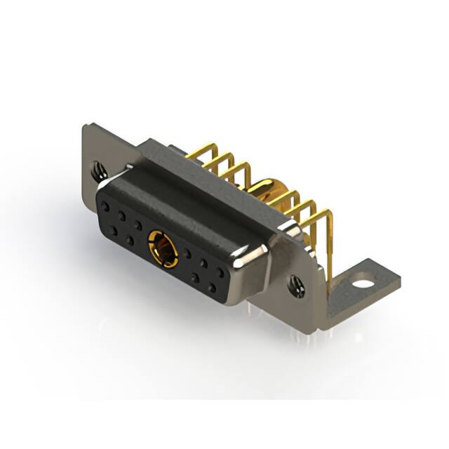 630-11W1640-2N4 CONN D-SUB RCPT 11POS R/A SLDR