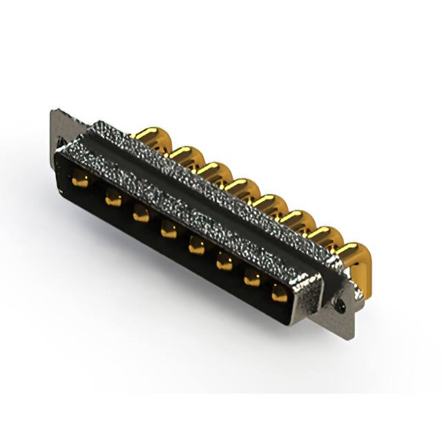 629-8W8-240-4N2 CONN D-SUB PLUG 8POS R/A SLDR