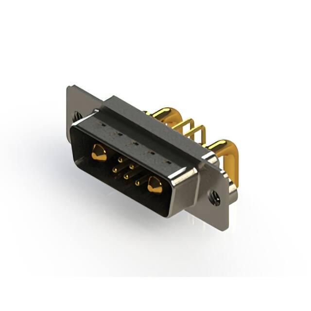 629-7W2-640-2N2 CONN D-SUB PLUG 7POS R/A SLDR