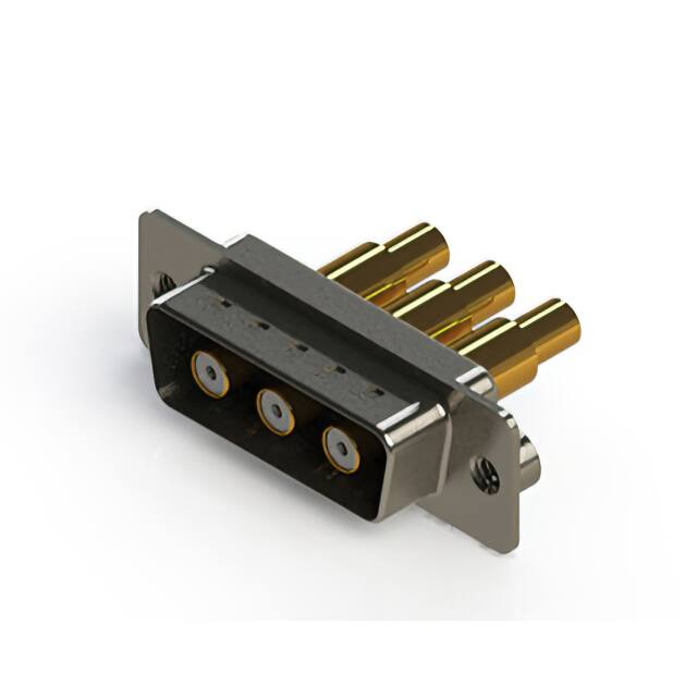 627-3W3-622-5NA CONN D-SUB PLUG 3POS SLDR CUP