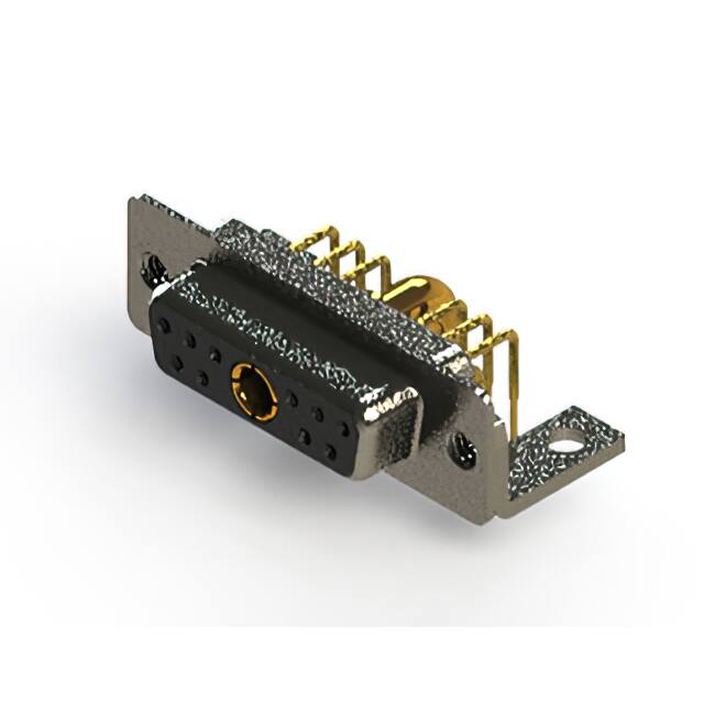 630-11W1640-4NC CONN D-SUB RCPT 11POS R/A SLDR