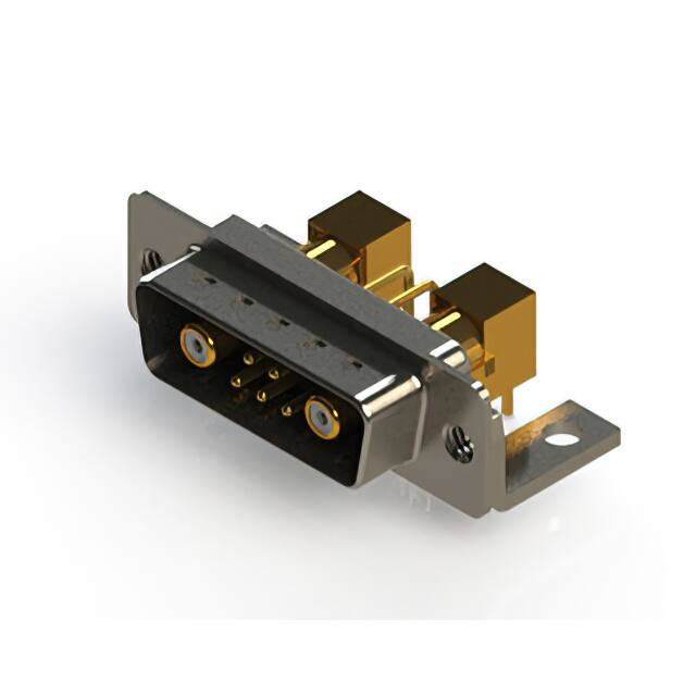 629-7W2-640-5NC CONN D-SUB PLUG 7POS R/A SLDR