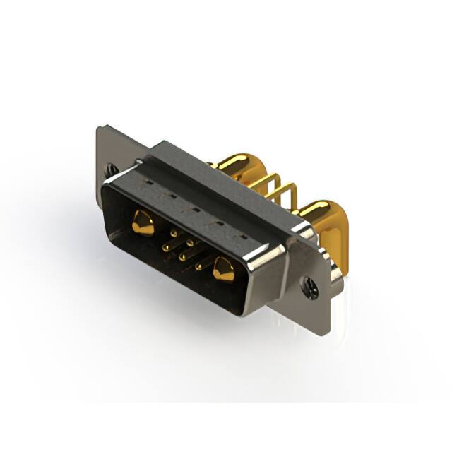 629-7W2-640-4N2 CONN D-SUB PLUG 7POS R/A SLDR