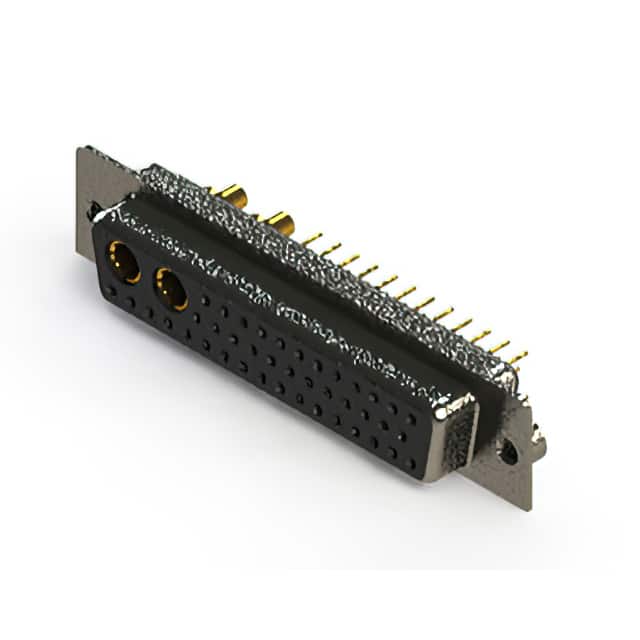628-43W2224-2NA CONN D-SUB RCPT 43POS VERT SLDR