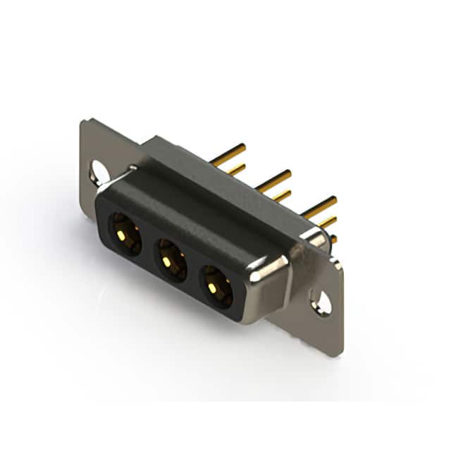 628-3W3-624-5N1 CONN D-SUB RCPT 3POS VERT SLDR