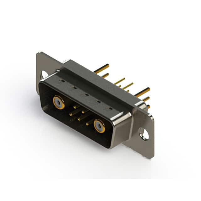 627-7W2-624-7N1 CONN D-SUB PLUG 7POS VERT SLDR