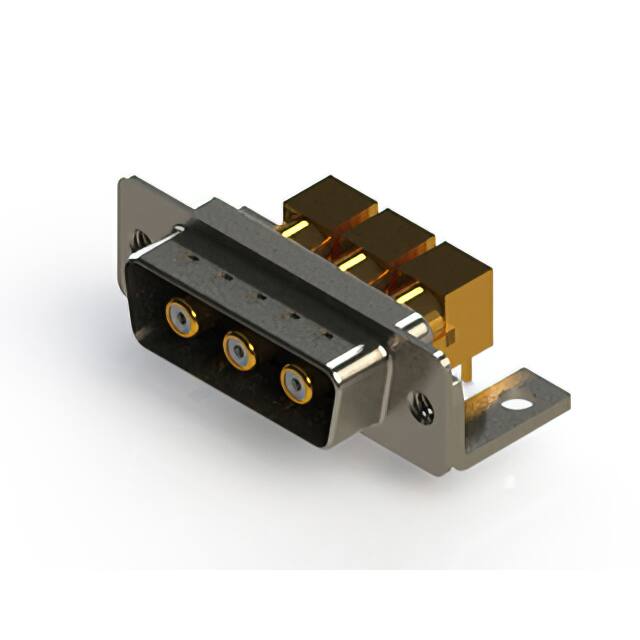 629-3W3-640-7N4 CONN D-SUB PLUG 3POS R/A SLDR