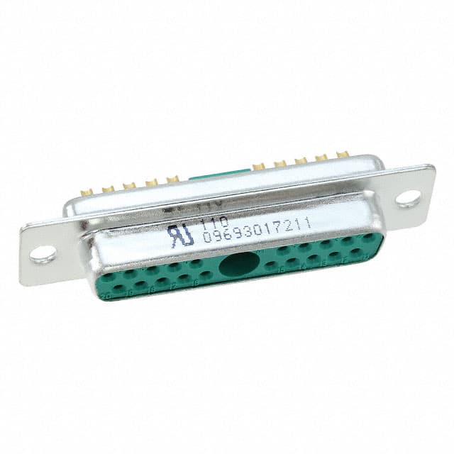 09693017211 CONN D-SUB RCPT 21POS SLDR CUP