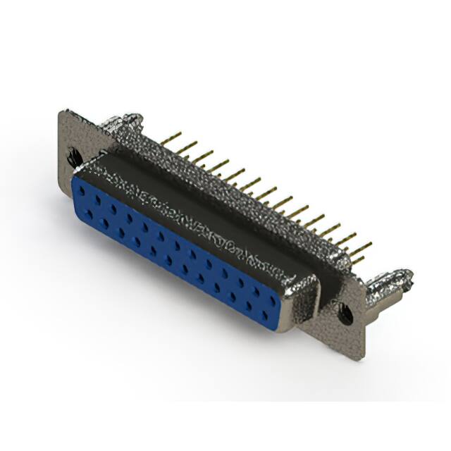 628-M25-621-LT5 628M SERIES VERTICAL D-SUB RECEP